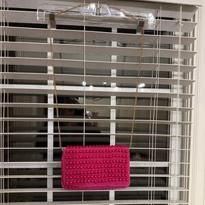 Anthropologie Pink Crossbody